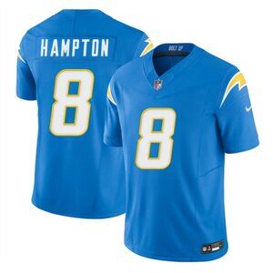 Mens Youths Kids Womens Omarion Hampton Jersey Blue Stitched